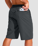 Drawstring With 3 Pockets Swim Short 11''
