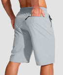 Drawstring With 3 Pockets Swim Short 11''