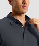 Reflective Side Slit Polo