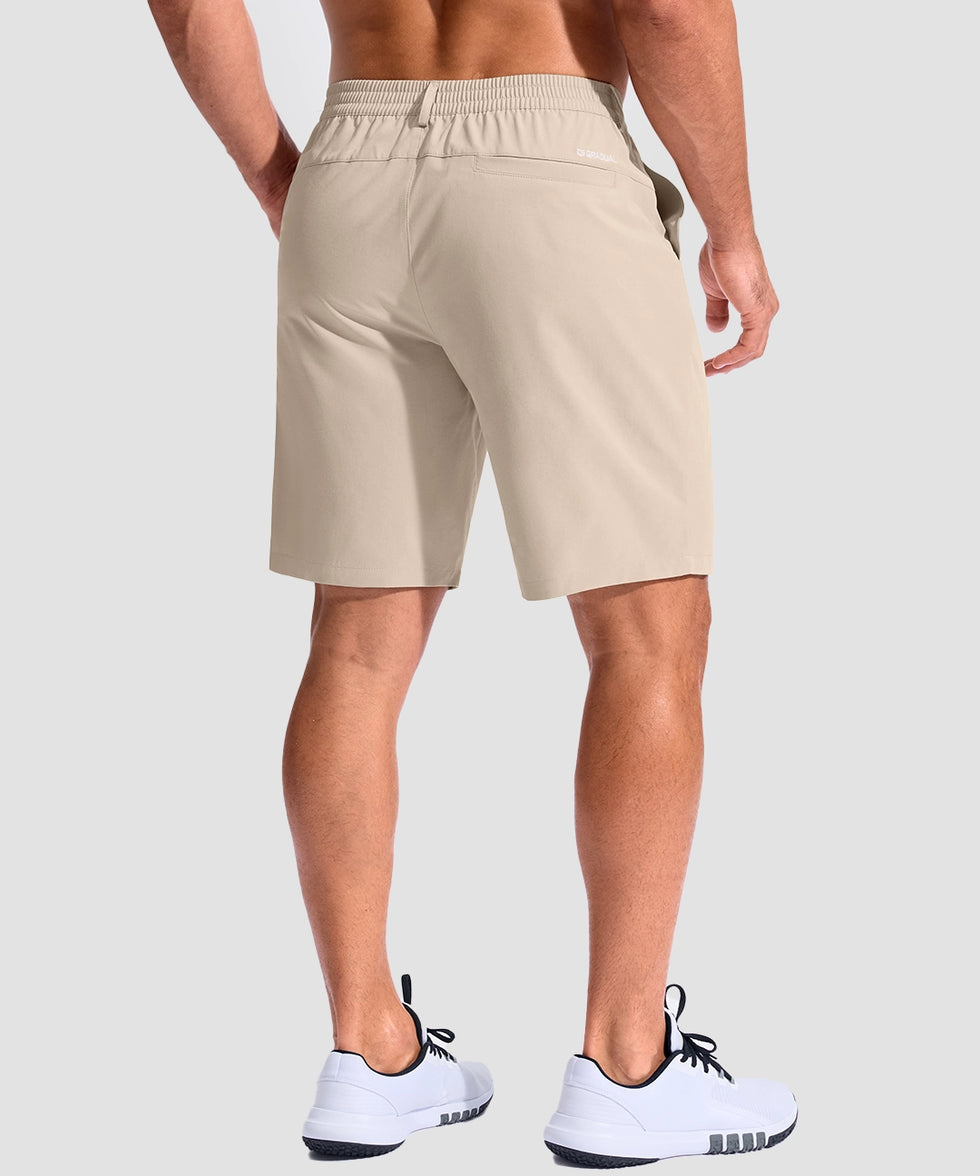 3 Pockets Men's 9" Golf Shorts