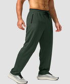 Mesh Zip Pockets Sweatpants