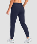 Elastic Waist Zip Pockets Jogger