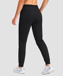 Elastic Waist Zip Pockets Jogger