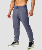 Mid-Waist Zipper Pockets Joggers