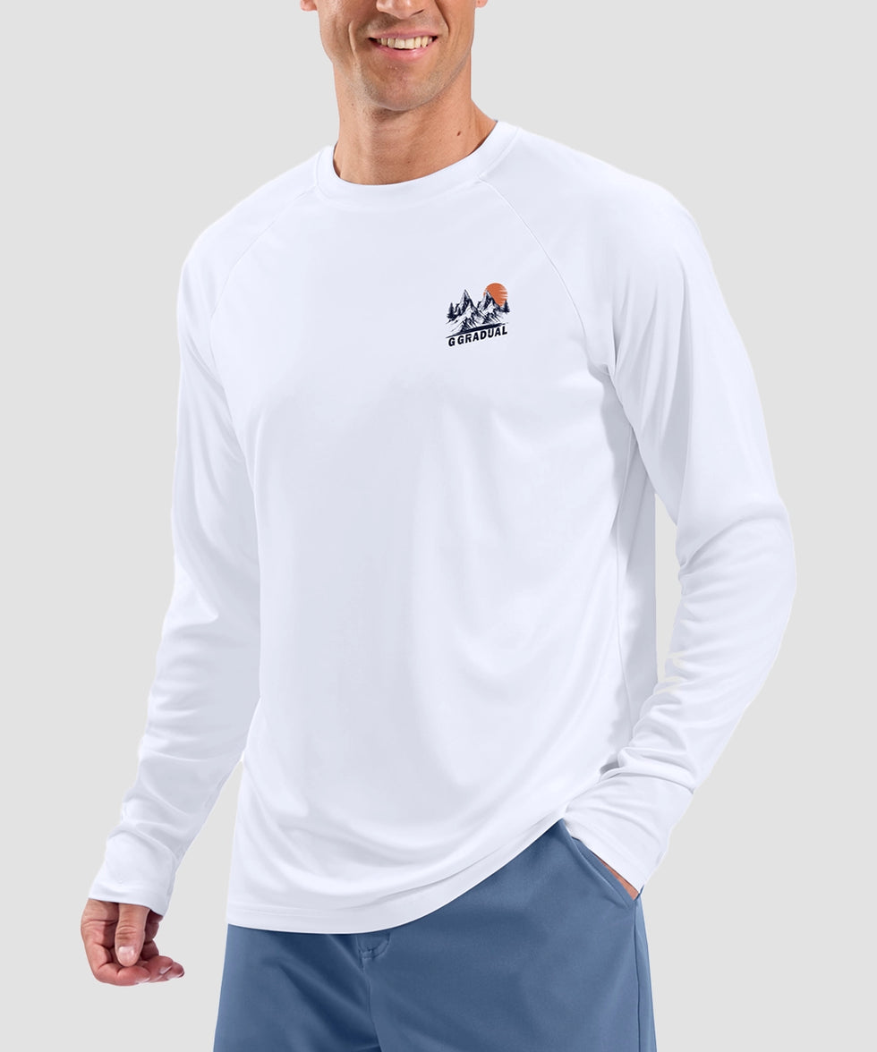 UV Protection Printed Long Sleeve