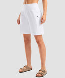 Flat High Waist Bermuda Short 9''