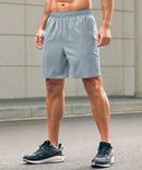 Elastic Waist Zipper Pockets Shorts 5''/7''/9''