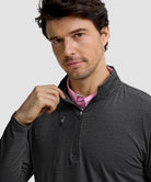 Quarter Zip Golf Pullover With Chest Pocket
