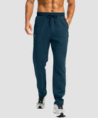 Fleece-Lined Zip Pockets Stretch Tapered Pants