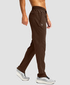 Fleece-Lined Zip Pockets Stretch Tapered Pants