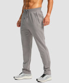 Fleece-Lined Zip Pockets Stretch Tapered Pants