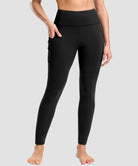 Fleece-Lined With 5 Pockets Leggings