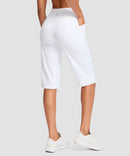 V-waist With Pockets Bermuda Short 14''