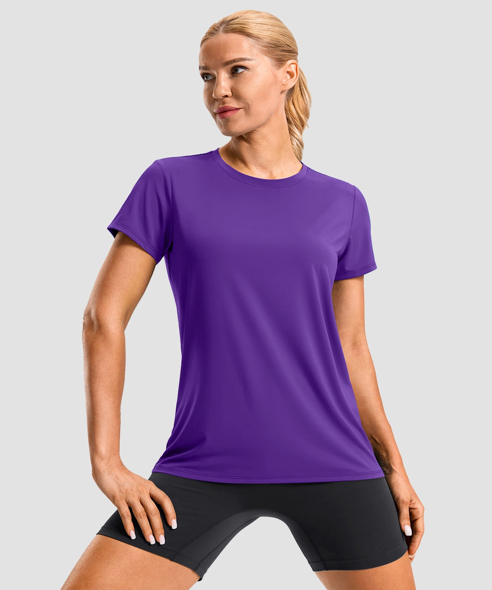 Dry Fit Hip-Length Short Sleeve