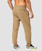 Mid-Waist Zipper Pockets Joggers