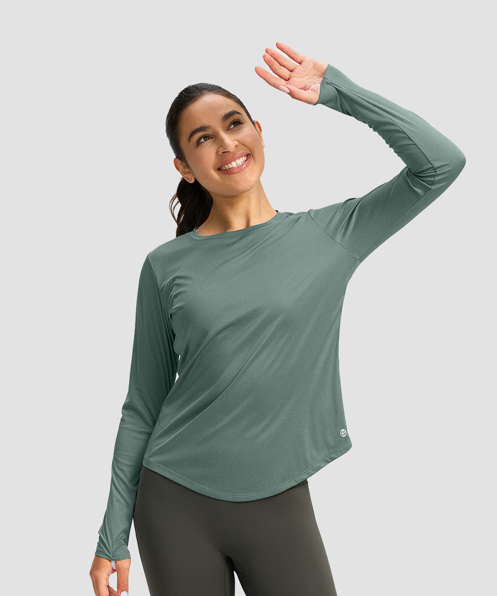 Lightweight High-low Long Sleeve