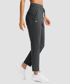 Mid-Rise Fleece Straight Pants 27.5''/29''