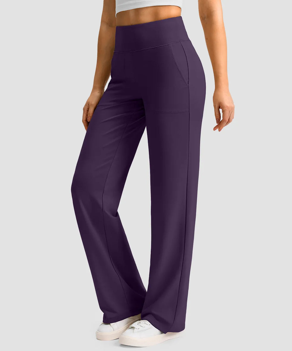 High Rise Wide Leg Yoga Pants