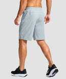 Elastic Waist Zipper Pockets Shorts 5''/7''/9''