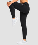 Elastic Waist Zip Pockets Jogger