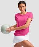 Cross-over Pleated Short Sleeve