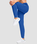 Elastic Waist Zip Pockets Jogger