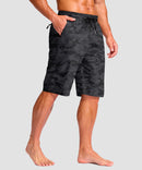 Drawstring With 3 Pockets Swim Short 11''