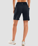 Flat High Waist Bermuda Short 9''
