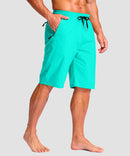 Drawstring With 3 Pockets Swim Short 11''