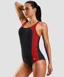 Racerback Padded One-piece Swimsuit