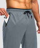 Mesh Zip Pockets Sweatpants