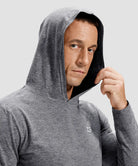 Lightweight Athletic No Strings Hoodie