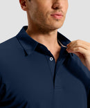 Reflective Side Slit Polo