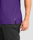 Reflective Side Slit Polo
