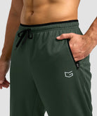 Mesh Zip Pockets Sweatpants