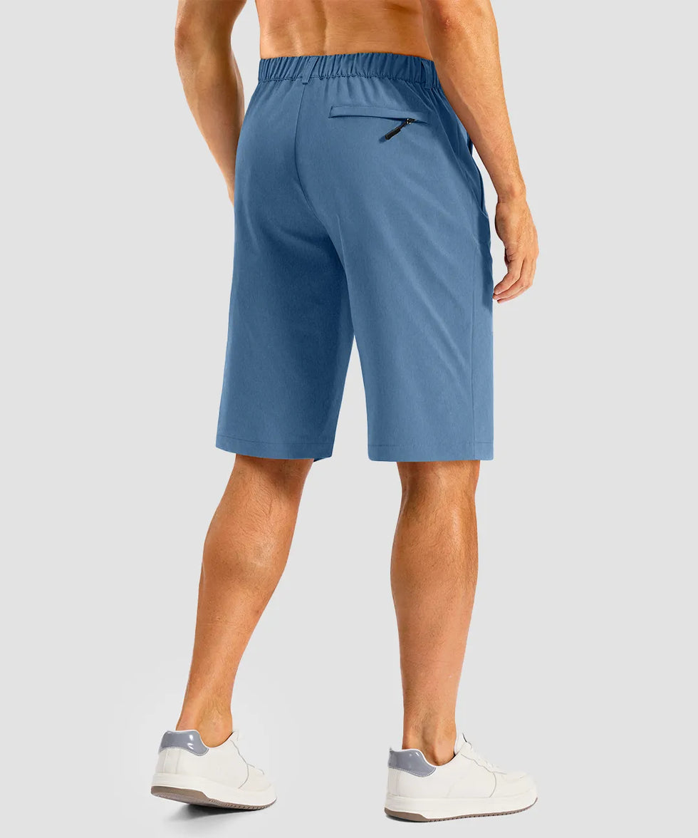 Lightweight Button-up Golf Shorts 11''