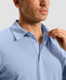 Reflective Side Slit Polo