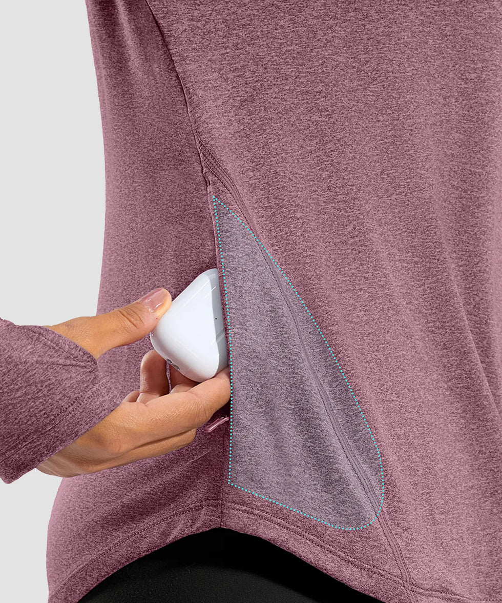 Dry Fit With Zipper Pocket Long Sleeve