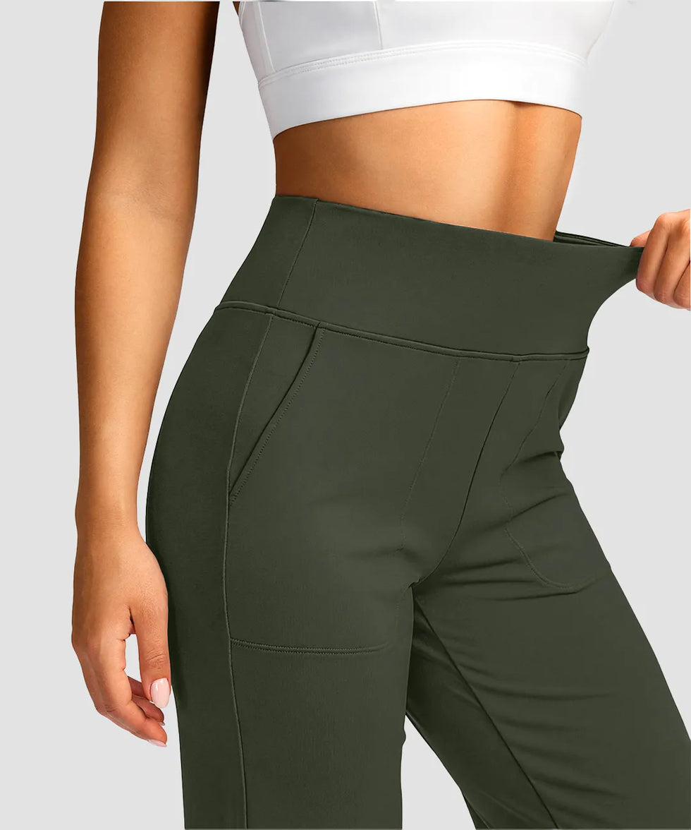 High Rise Wide Leg Yoga Pants