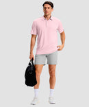 Reflective Side Slit Polo