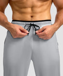 Mesh Zip Pockets Sweatpants