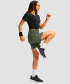 High Rise Pull-on Shorts 6''