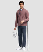Quarter Zip Golf Pullover With Chest Pocket