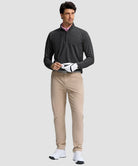 Quarter Zip Golf Pullover With Chest Pocket