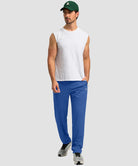 Mesh Zip Pockets Sweatpants