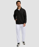 Mesh Zip Pockets Sweatpants