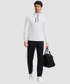 Quarter Zip Golf Pullover With Chest Pocket