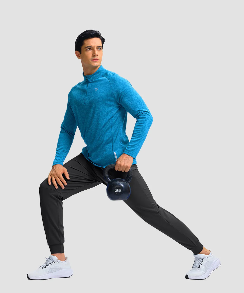 Fleece-Lined Athletic Joggers