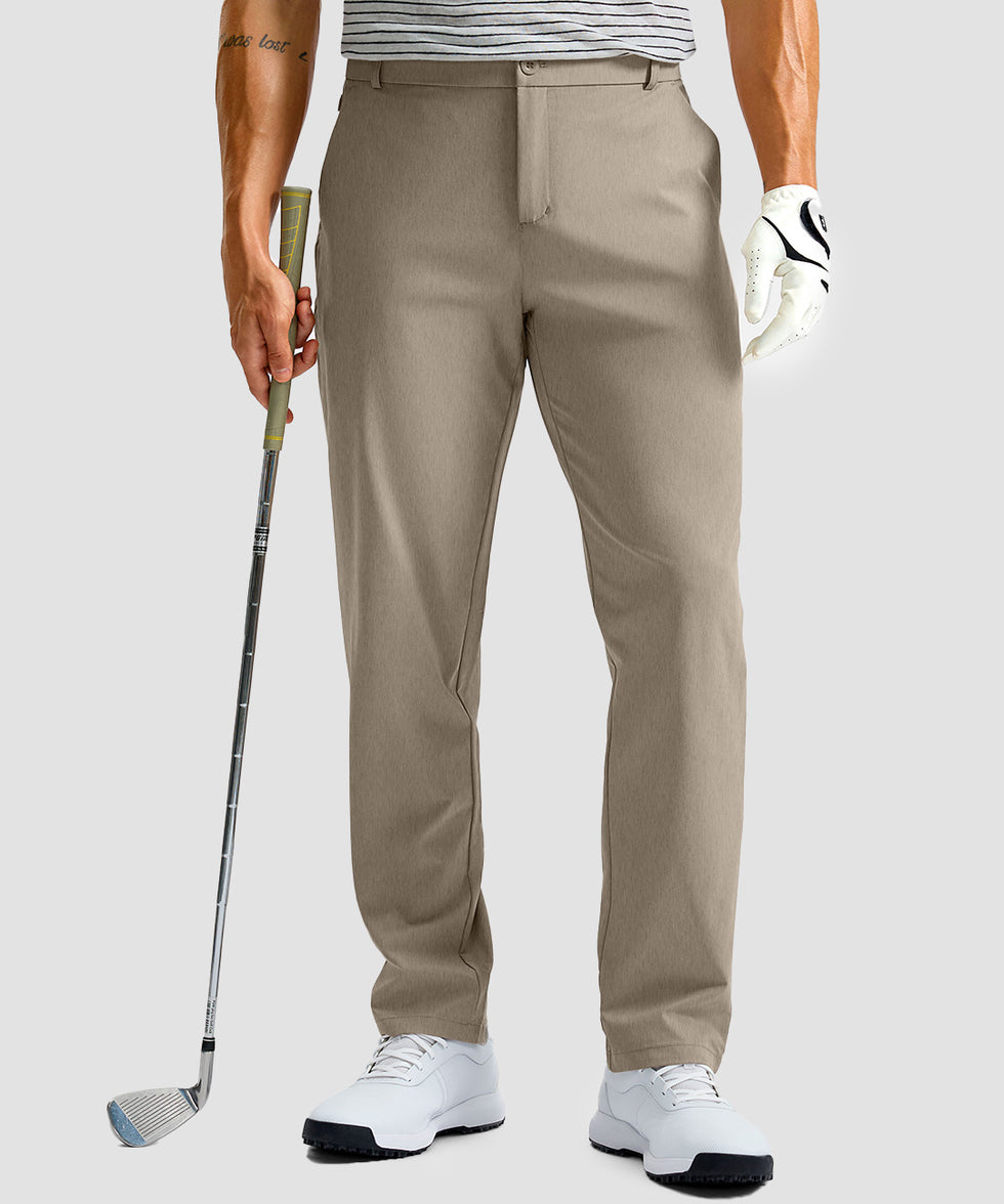 men's UV protection multiple pockets pants in slate gray - pocket detail