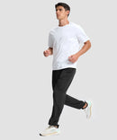 men's lightweight 3-pocket sweatpants in black - matching outfits view
